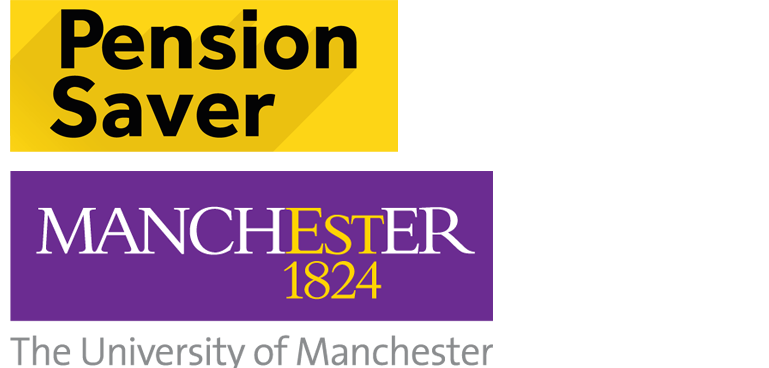 Manchester Uni & Pension Saver Logo - go to home