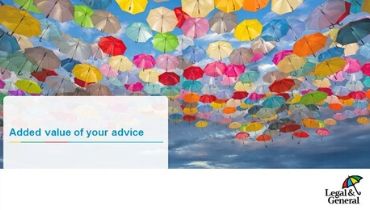 Added value of your advice