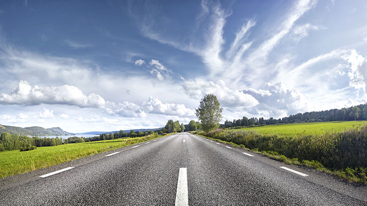 Long road