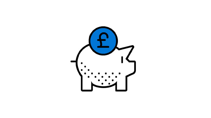 Piggy bank icon