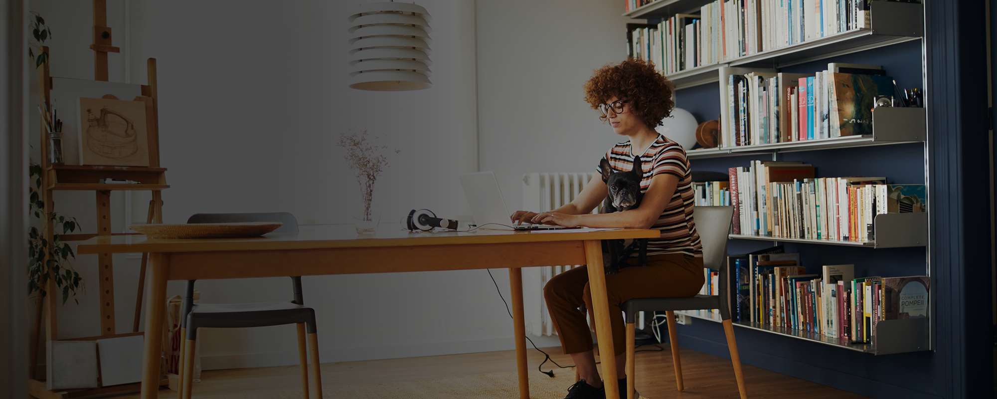 Woman on laptop