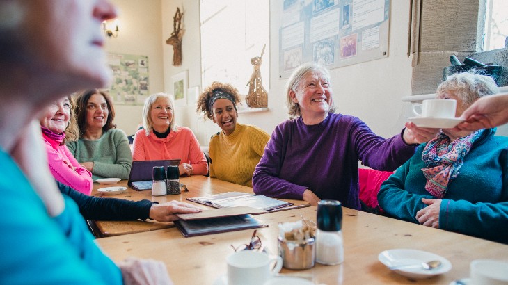 Budget friendly activities or over 50s - lunch club