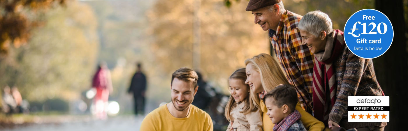 Family out at the park
