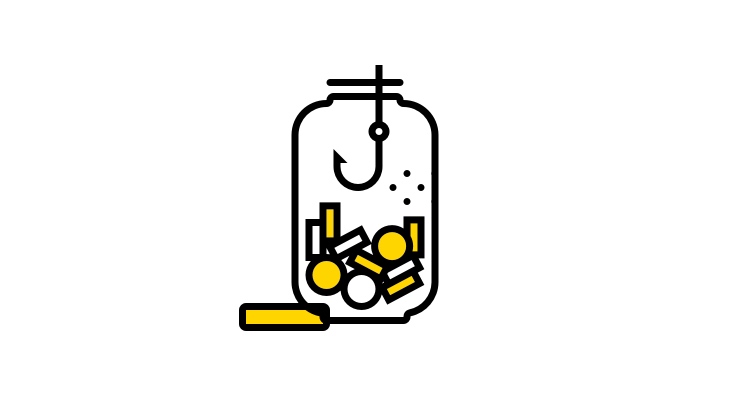 Investment pension scams icon