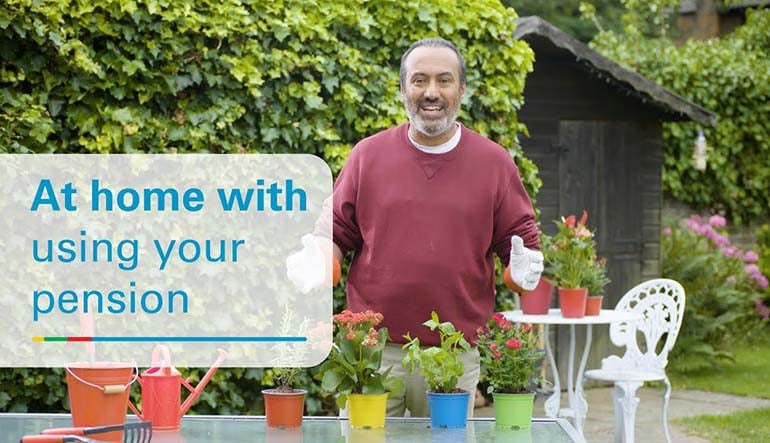 At home with your pension