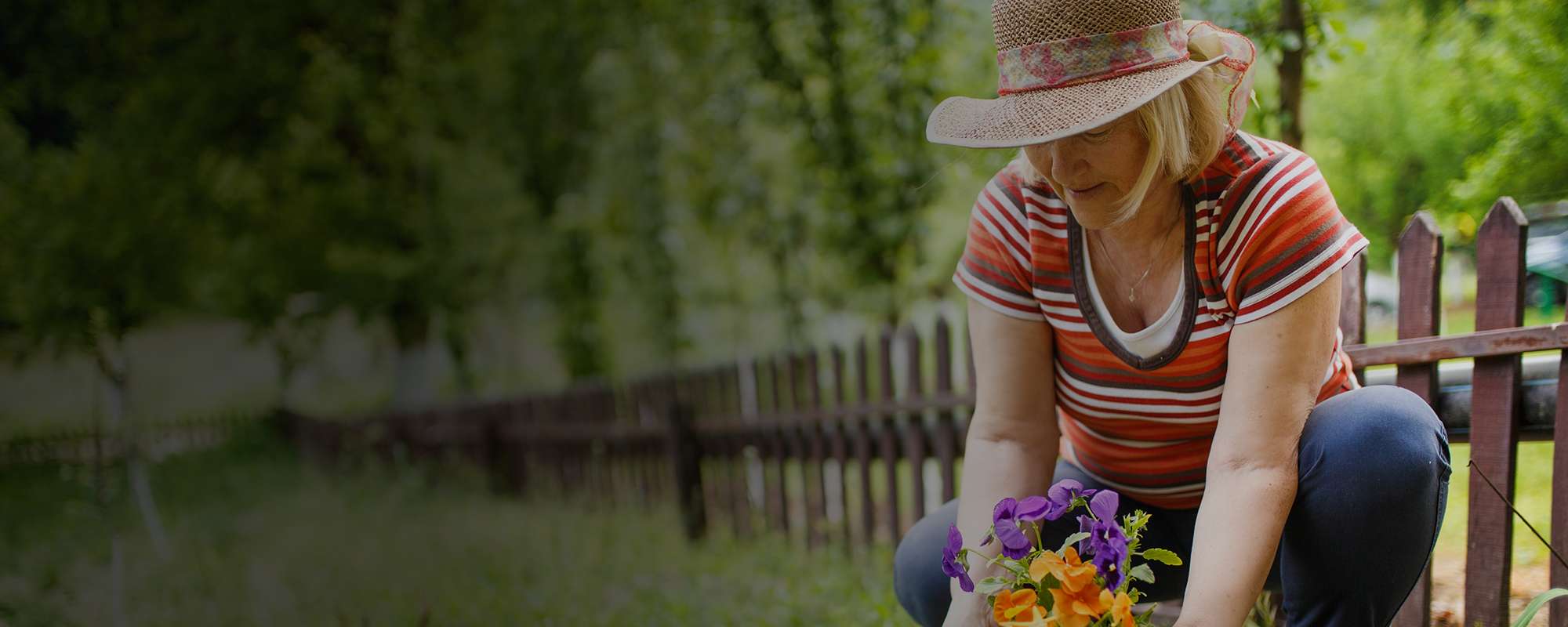 Women in the garden