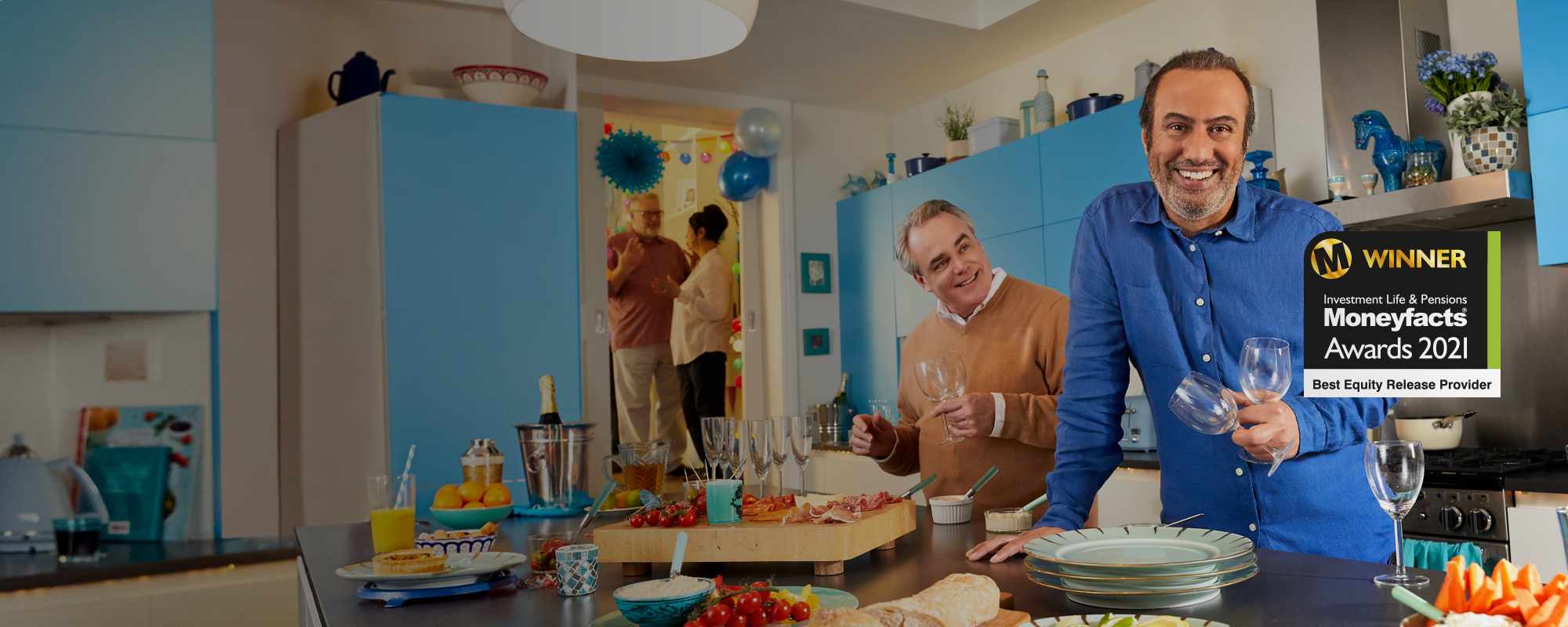 Men in the kitchen