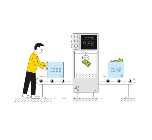Tax machine