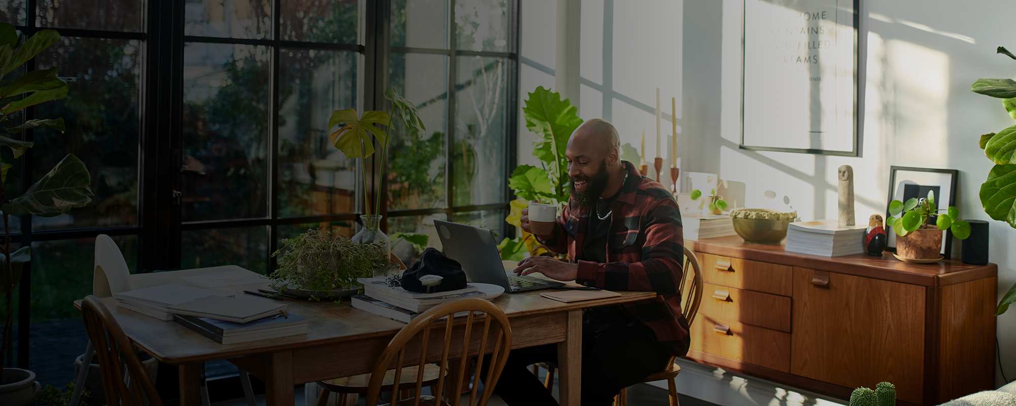 Man on laptop