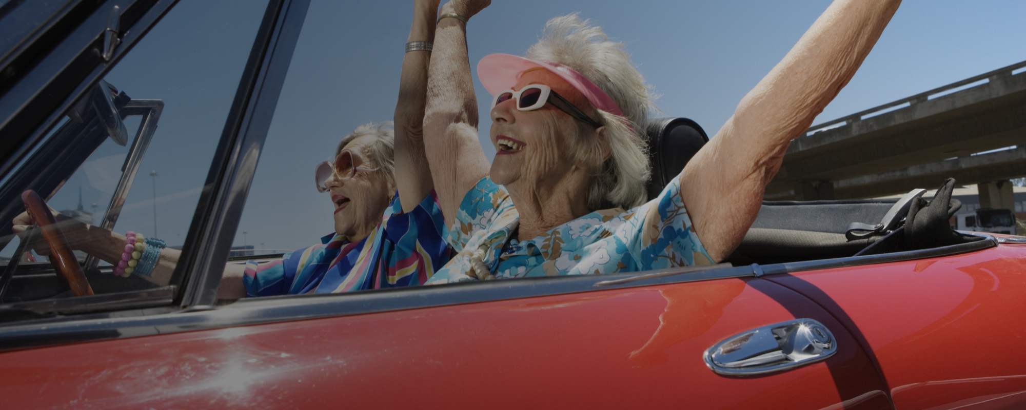 Ladies in car